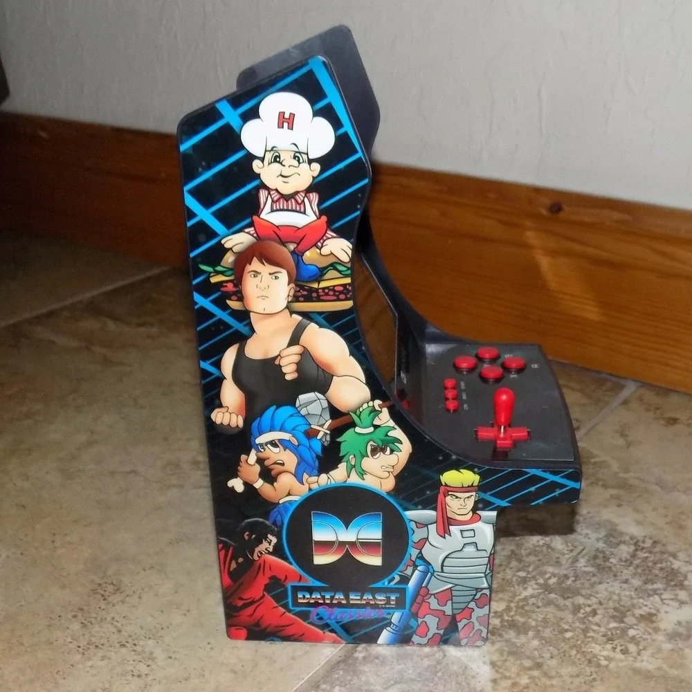 My Arcade Data East Classics Mini Arcade Cabinet Black
